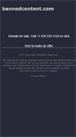 Mobile Screenshot of bannedcontent.com